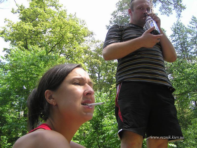 На шашлыках