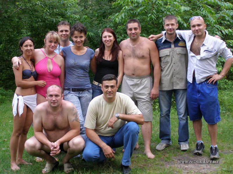 На шашлыках