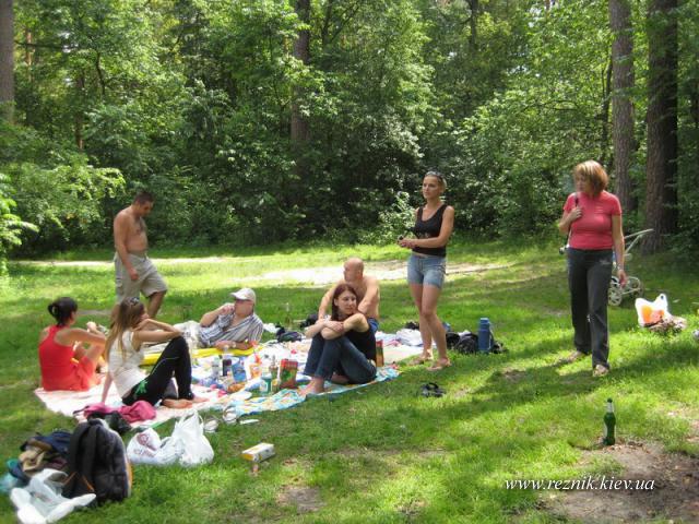 На шашлыках