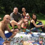 На шашлыках