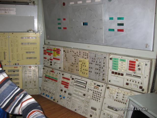 Пульт управления пусковыми установками