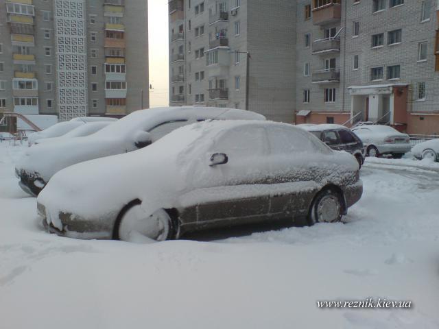 Зима нагрянула нежданно